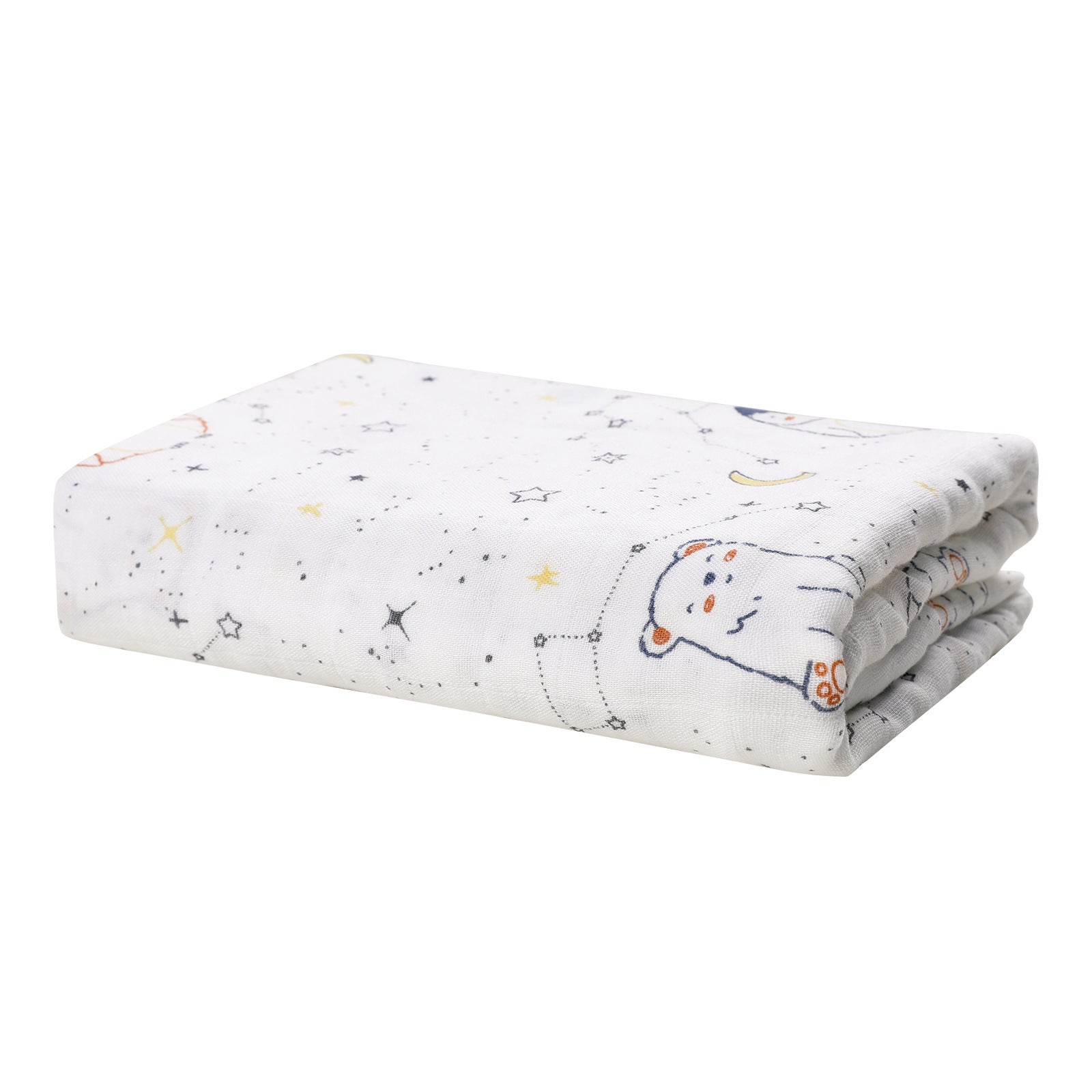 Towel Hold Startle Proof Baby Gauze Bath Towel