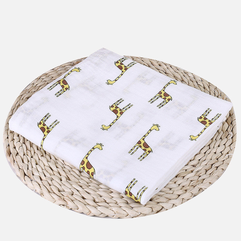 Wrapped Towel Baby Bath Towel 120x120 Newborn Swaddle Towel